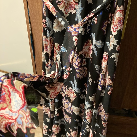 Ralph Lauren Black floral summer dress NWOT - Picture 5 of 9